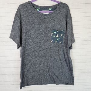 ON THE BYAS TROPICAL LADY TSHIRT, SZ XL